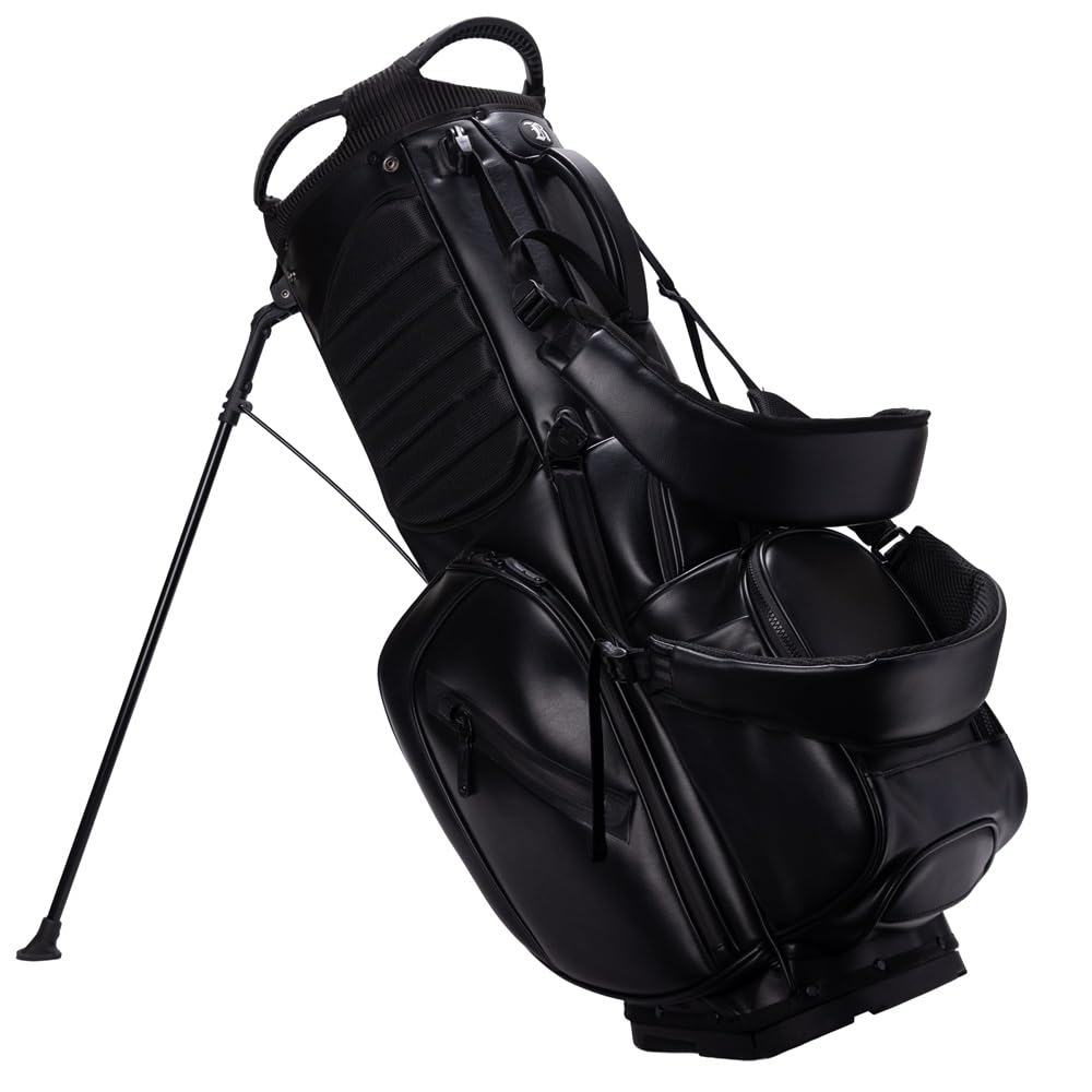 Amazon.com : NEW Revelation Golf 2026 VP Stand Bag PU Leather 14