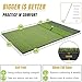 6x4ft Premium Golf Mat | Tri Turf Golf Hitting Mat | Golf Mats Practice Indoor, Outdoor, with Simulator | Thick Golf Training Mat | Large Golf mat for Swinging | Durable Golf Practice Mat with Tees