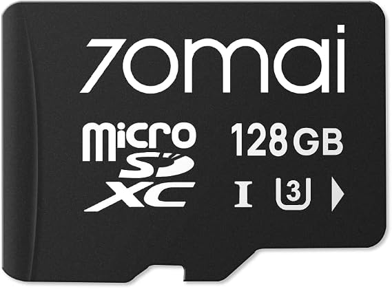 70mai New 4K Dash Cam A810 with Sony Starvis 2 IMX678 & 70mai Micro SD Card (128GB)
