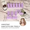 Hair-RollersSmilco-12-Pcs-Plastic-Snap-on-Hair-Rollers-Curlers-for-Hairdressing-Styling-Hair-Salo-25-cm Hair Rollers,Smilco 12 Pcs Plastic Snap on Hair Rollers Curlers for Hairdressing Styling Hair Salo (2.5 cm)