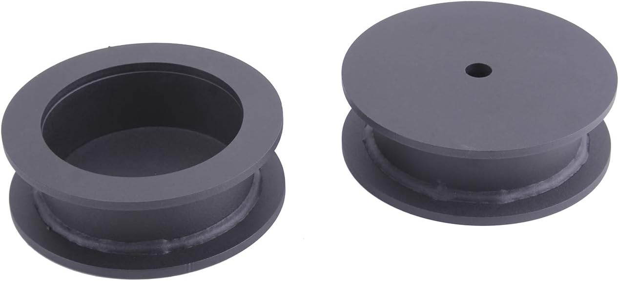 Steel Leveling Lift Kit Front 2'' and Rear 2'' Compatible for 2006-2010 Jeep Commander XK (2WD 4WD) 2005-2010 Jeep Grand Cherokee WK (2WD 4WD)