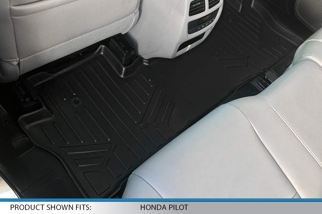 Up To 60% OFF MAXLINER Floor Mats 2 Row Liner Set Black for 2016-2021 Honda Pilot Best Cyber Monday 🔥 MAXLINER Floor Mats 2 Row Liner Set Black for 2016-2021 Honda Pilot
