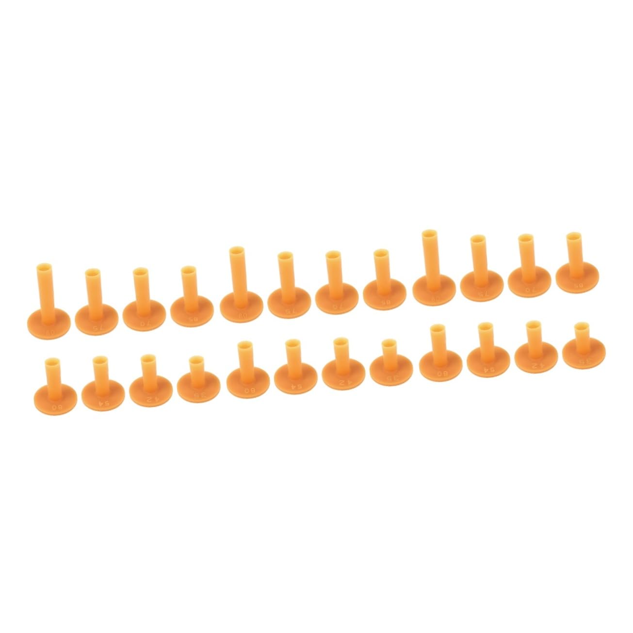 VANZACK 24stücke Golfball Flexible Golf Tees Für Training Und Einfach Zu Verwenden Für Indoor Und Outdoor-übungen