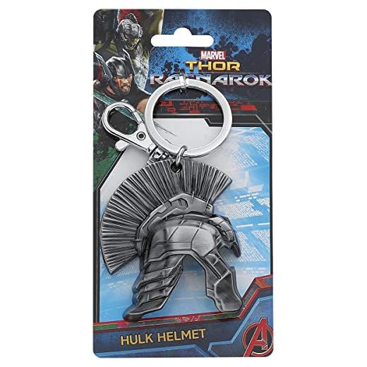 Marvel Thor: Ragnarok Hulk Helmet Half Ver. Pewter Llavero