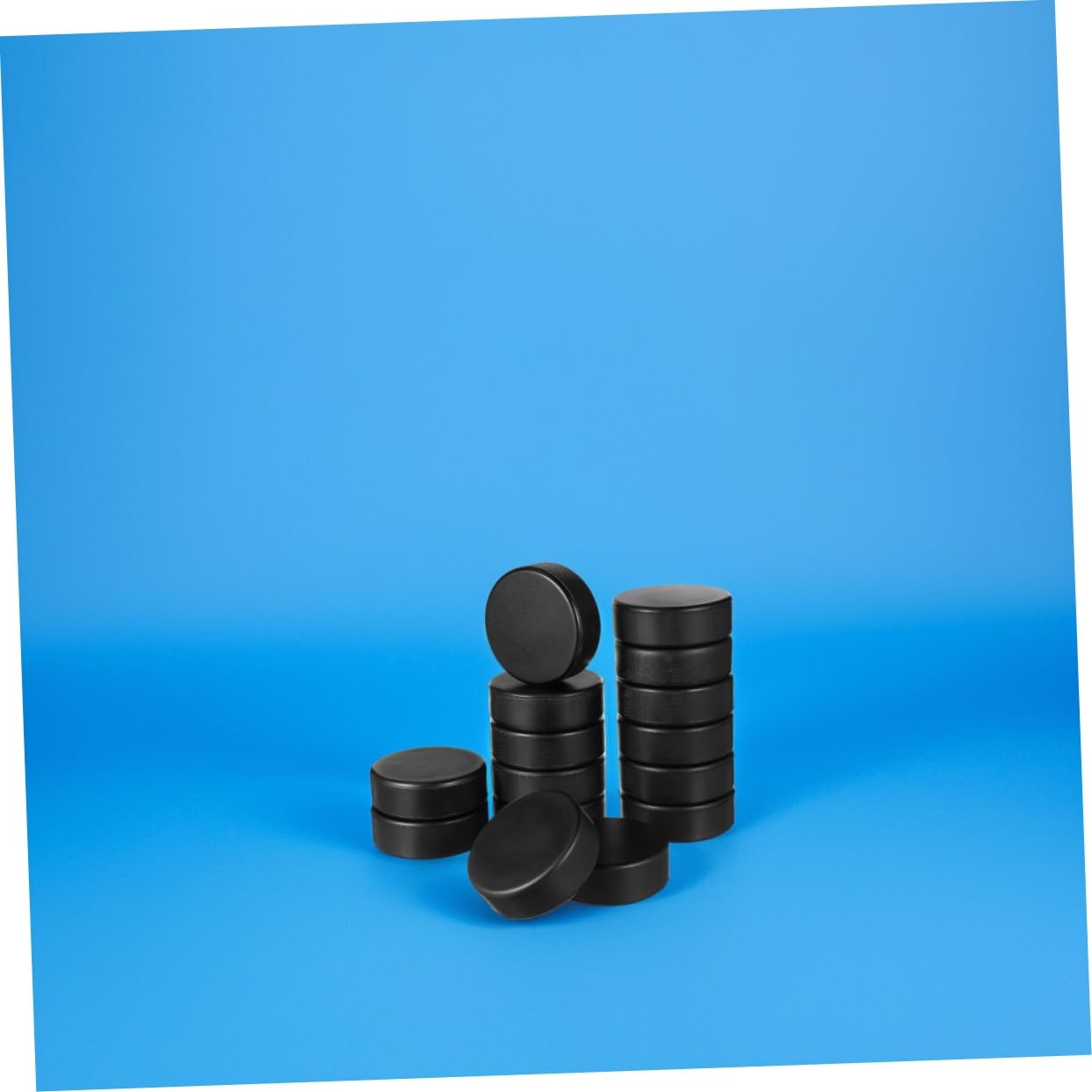 NOLITOY Palet rondelle de Sport de Hockey rondelles de Hockey pour Enfants Hockey intérieur entraînement de Hockey Mini rondelles de Hockey équipement de Hockey Unité Centrale