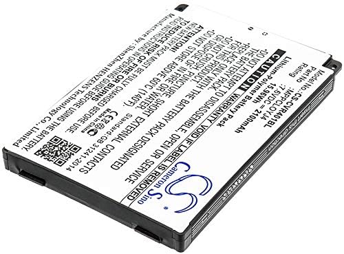 Battery Compatible with Clover C401U, Flex, P/N: AHA22121001, CA355772HV, MPPCLOYJ4 2100mAh, CS-CVR401BL, 87.00 x 58.42 x 7.00mm