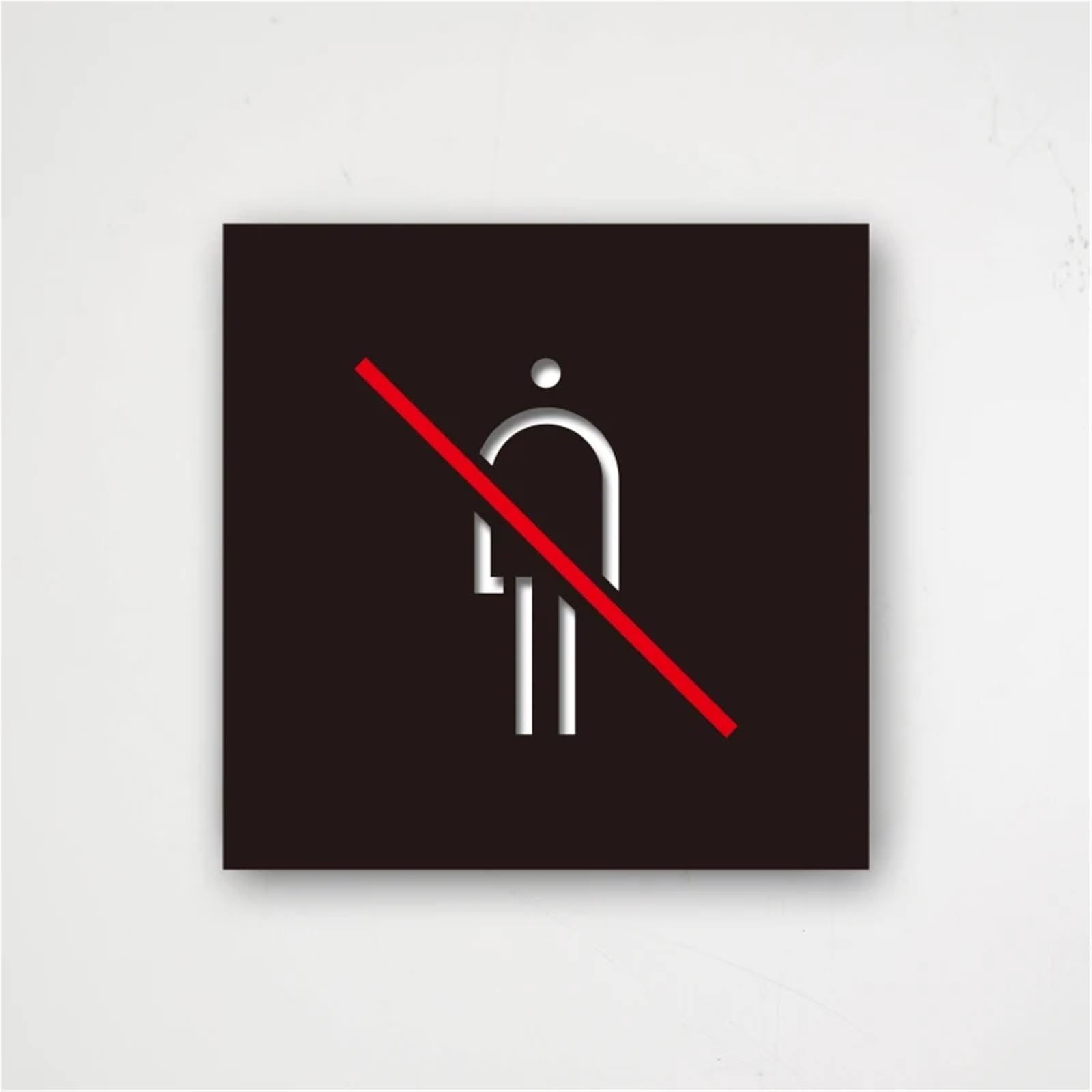 Señalización de baño, recordatorios, Pegatinas de Advertencia, prohibición de Entrada, Ascensor, Lugar público, Centro Comercial, Oficina.