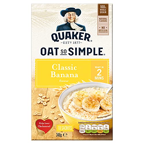 Quaker Oats So Simple Banana (10x34,8g) Cover