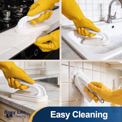 Image of Yocada Handheld Cleaning Scrub Brush Set 2 Pack
