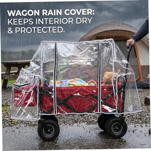 Bâche de pluie transparente imperméable et coupe-vent - 3