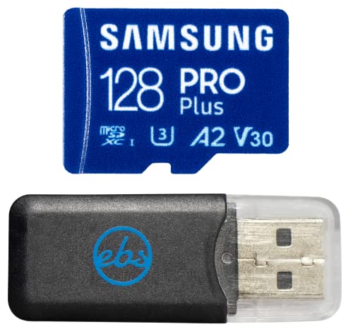 Samsung MicroSDXC 128GB Pro Plus �A�N�V�����J�����p�������[�J�[�h GoPro Hero 13 Black Hero (2024) (MB-MD128SA) U3 V30 �o���h�� Stromboli SD & MicroS