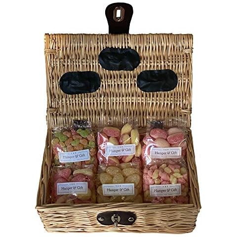 Gluten Free Sweet Hamper Gift Basket 1kg - Perfect Xmas Confectionery Present Him or Her, Husband or Wife, Boyfriend or Girlfriend, Son or Daughter Cover