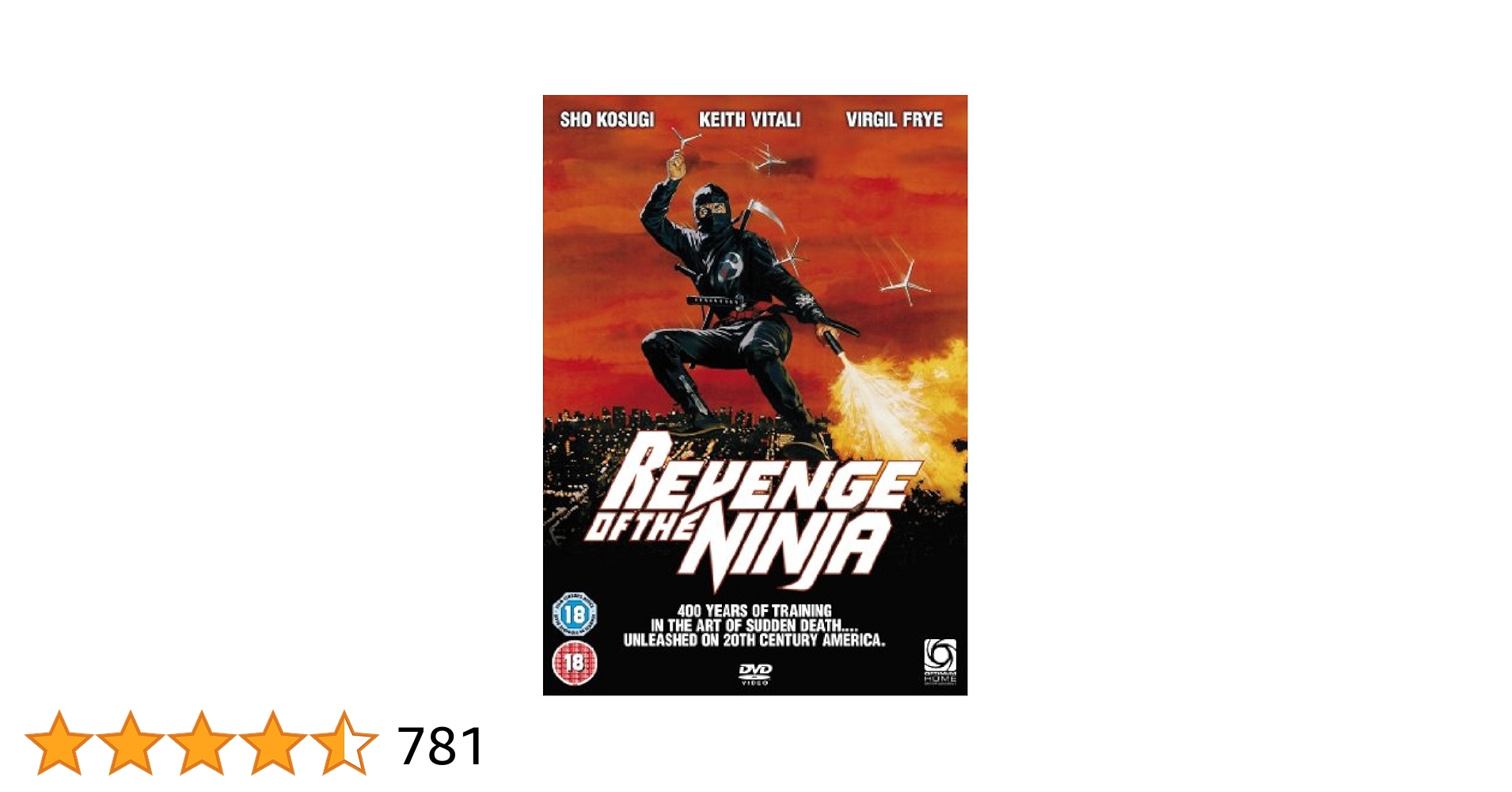 Amazon.co.jp: Revenge Of The Ninja [DVD] : DVD