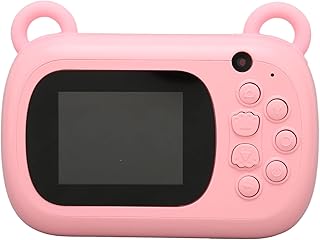 Jouet d'appareil photo Selfie para criança, 1500 imagens em continu Appareil photo numérique pour enfants com papel térmico