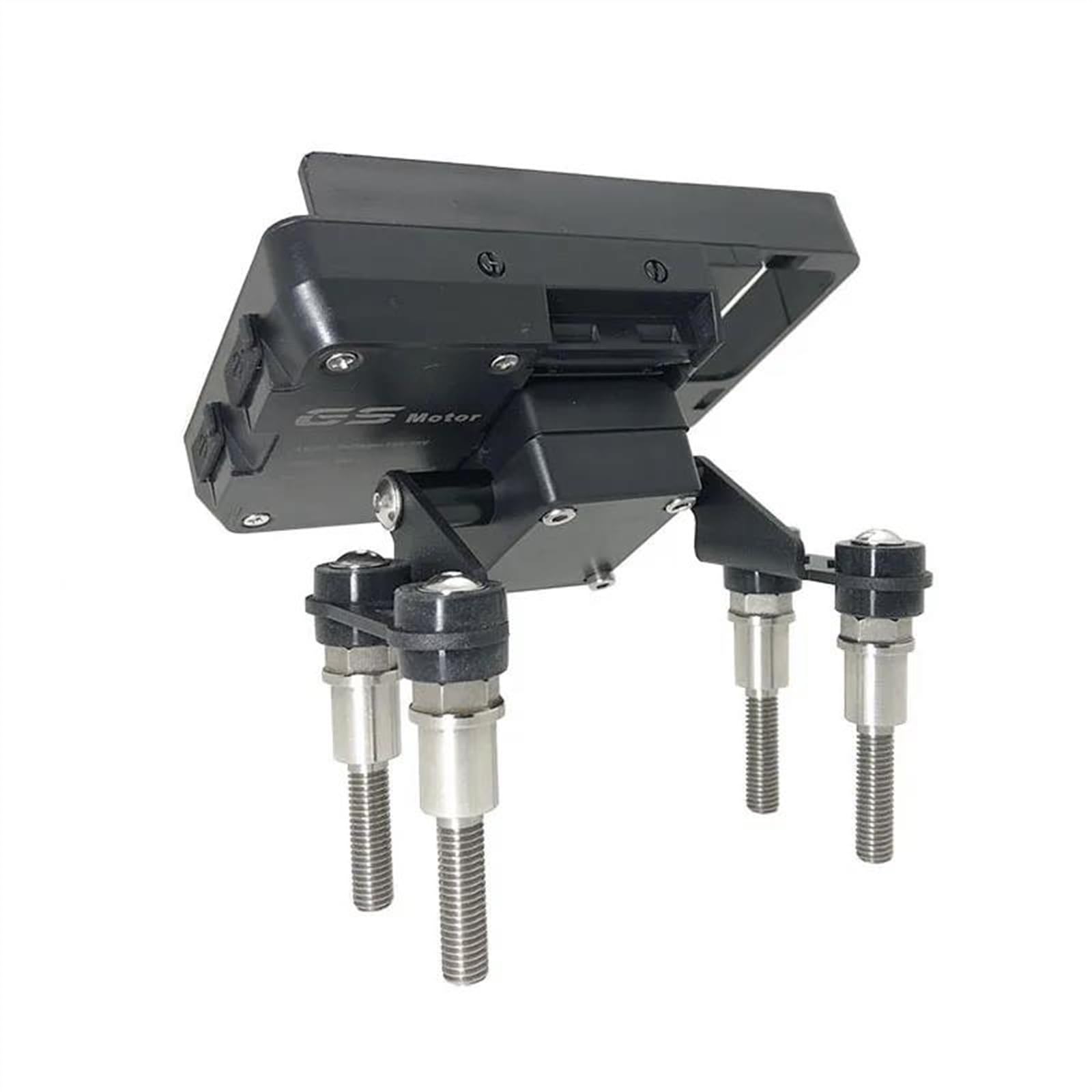 Dtsgcx A With Usb Charging Motorcycle Adjustable Modified Gps Navigation Bracket Support For F700gs F800gs 2008-2017(A With Usb Charging)