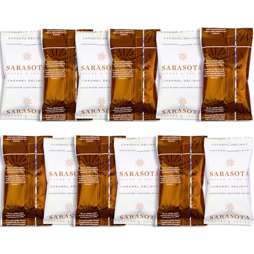 Salted Caramel Coffee Packets Medium Roast 12 Pack