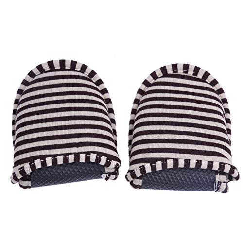 House Slippers, Travel Portable Foldable Reusable Indoor Soft Cotton Anti Slip Slippers for Home Hotel Indoor Slippers4