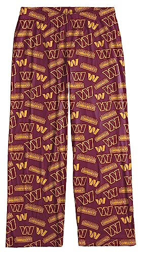 Pantalones de pijama de Washington Commanders mujer ropa de dormir de la NFL multicolor L