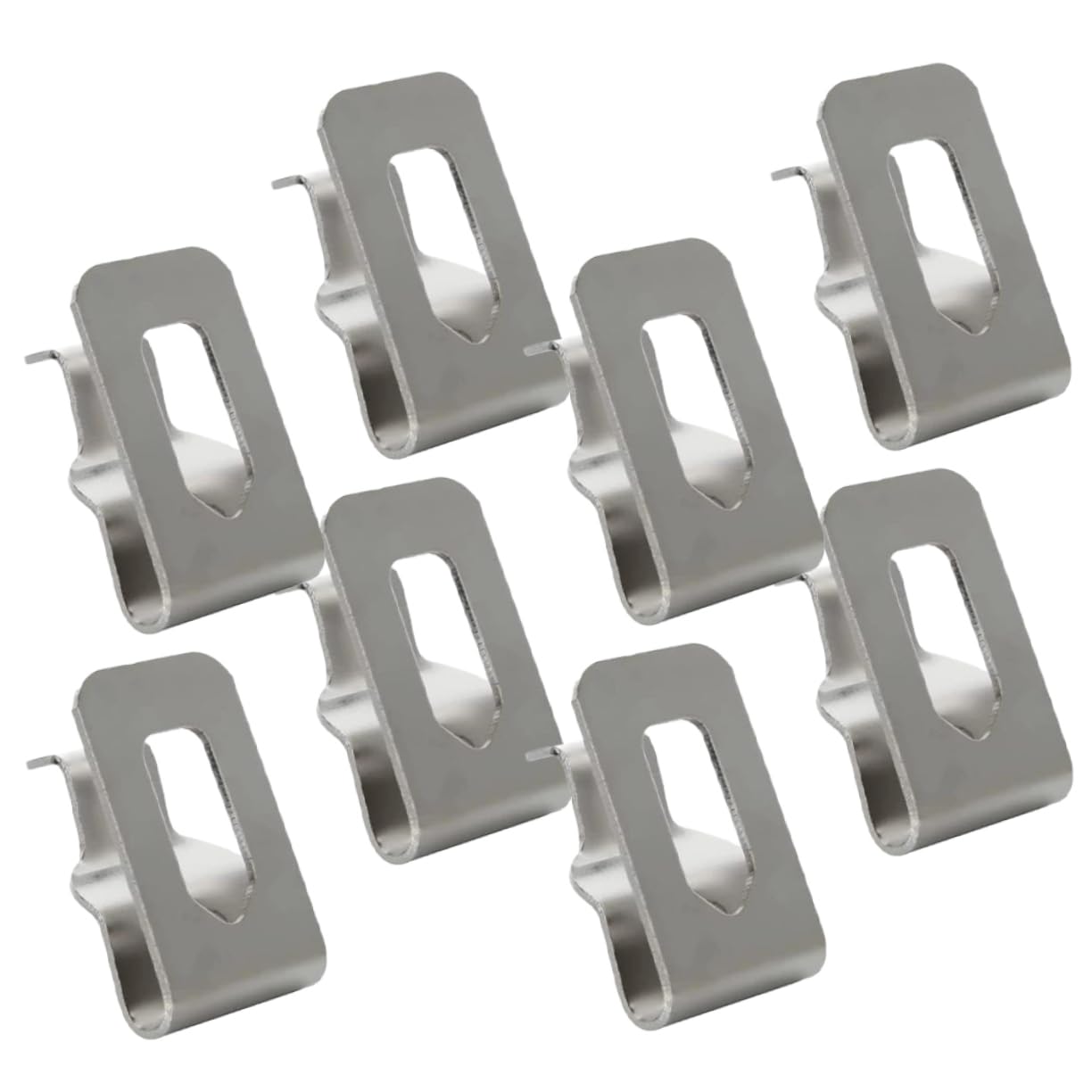 Operitacx Clip De Ceinture Porte-clés Pochette À Outils avec Clip Ceinture Accessoires Ceinture À Outils Robuste Silver Acier Inoxydable