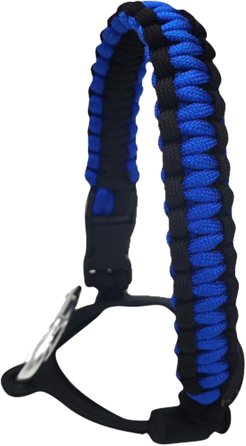 Tustao Water Bottle Handle Strap for Outdoor Camping Water Bottle Water Bottle Handle Strap Paracord Handle with Safety Paracord Handle Carabiner