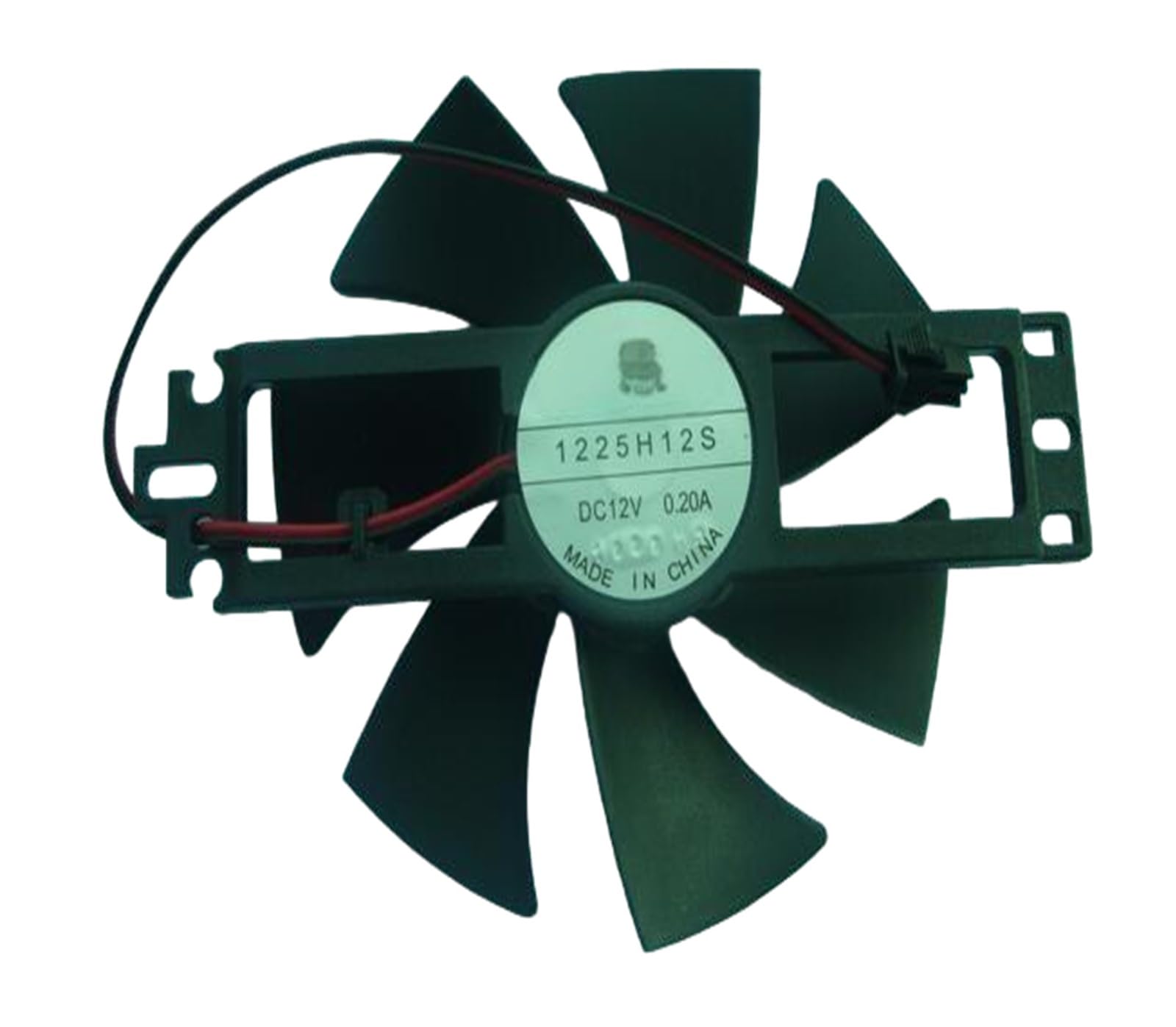 Ventilateur de refroidissement DC12V 0.2A 1225H12S à 2 broches pour boîtier PC
