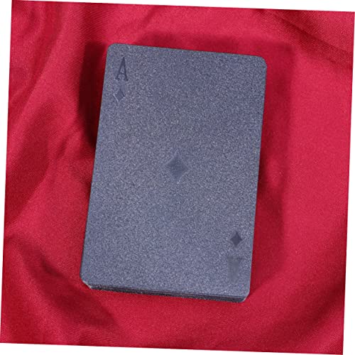 ibasenice 2stücke Kreative Schwarze Pokerkarten Für Spieleabende Hochwertige Kartenspiele Für Zuhause Büro Und Partys Für Erwachsene Robustes Material Spiele Für Gesellige Runden Spaß – Bild 8