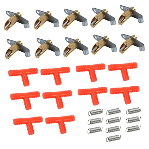 POPETPOP 10- Water Dispenser Automatic Waterer for Rabbits Leakproof Plastic for Pigeons Foxes Otters