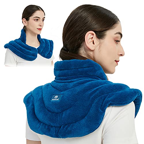 Meisenhome LE Mikrowellenfähiges Nackenheizkissen