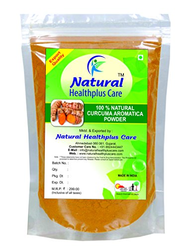 100% Natural Turmeric Rhizome (CURCUMA AROMATICA) Powder for YOUNGER LOOKING SKIN NATURALLY by Natural Healthplus Care (1/2 lb / 8 ounces / 227 g)
