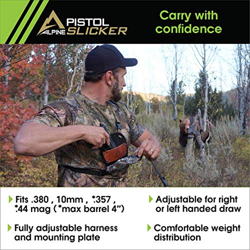 Pistol Slicker – Universal Pistol Holster With Chest And Leg Mounting Options That Will Conceal And Protect (Vanishing Shadow) #TOP3