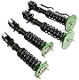 Aintier Full Set Coilovers Struts Height Adjustable Fit for 2000-2005 for Dodge Neon - Green