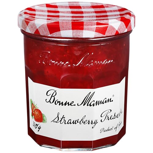 Image of Bonne Maman Strawberry Preserve, Marmalade Fruit Jam, 13 oz, 370 g