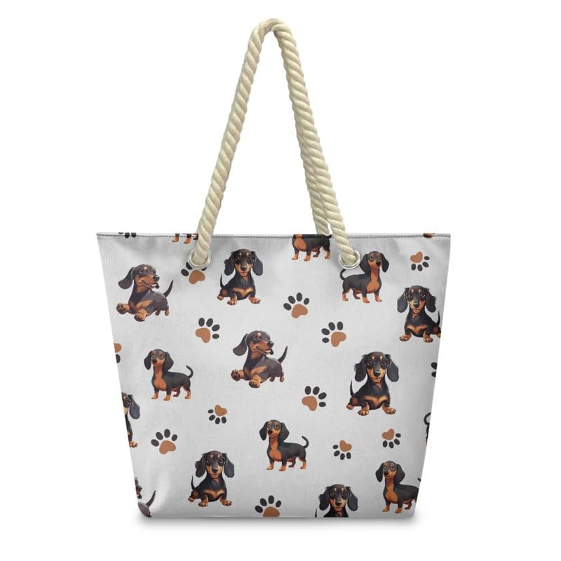 Shoulder Tote Bag for Women Travel Top-Handle Purse, Printed Beach Totes Canvas Foldable Weekend Hobo Handbag2