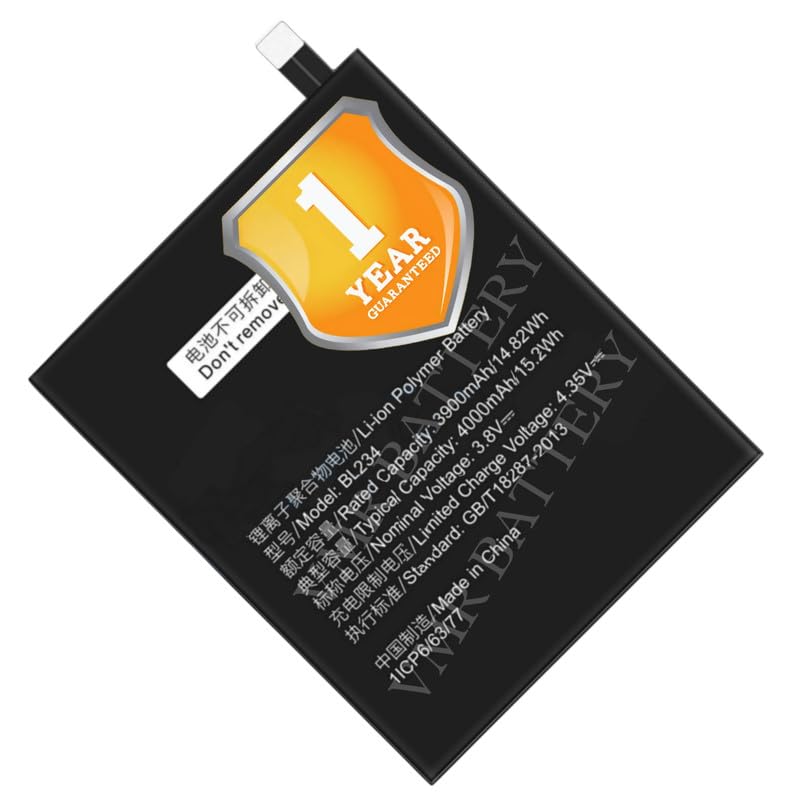Image of Original BL234 Battery Compatible for Lenovo Vibe P1m (P1ma40) | Lenovo P70 (P70-A) | P70A | P70t | Lenovo A5000 - (4000mAh) - 1 Year Warranty