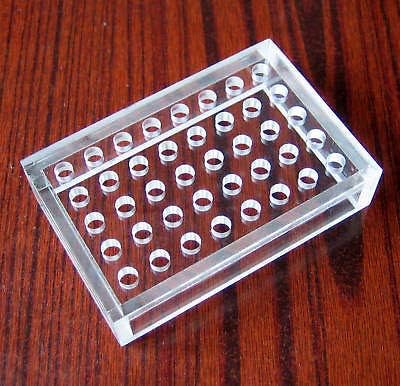 Unknown Tool Parts 40 Hole Collet Holder for 8mm Watchmaker Lathe