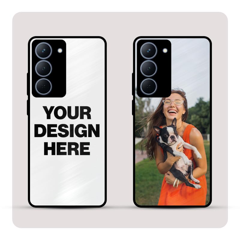 Image of Personalized Back Cover for Realme Narzo 80X | Custom Case with Name, Photo or Logo | PrintShield Hybrid with Soft TPU Grip & Scratch Protection