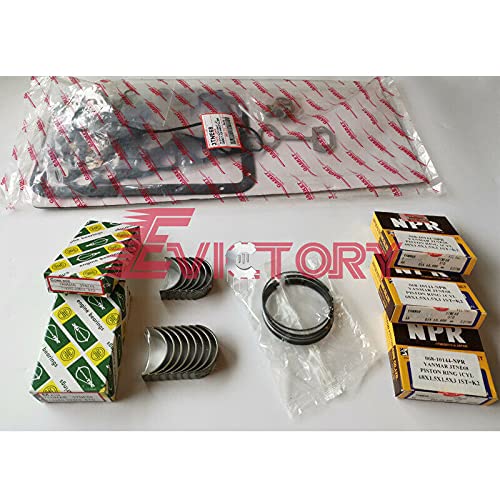 Roulement moteur Yanmar 3TN68 bague de piston kit de réparation complet