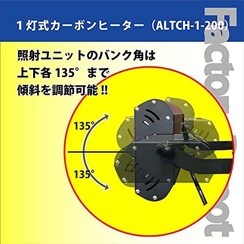 Amazon.co.jp: FactoryDepot (ファクトリーデポ) 200V 一灯式 カーボン