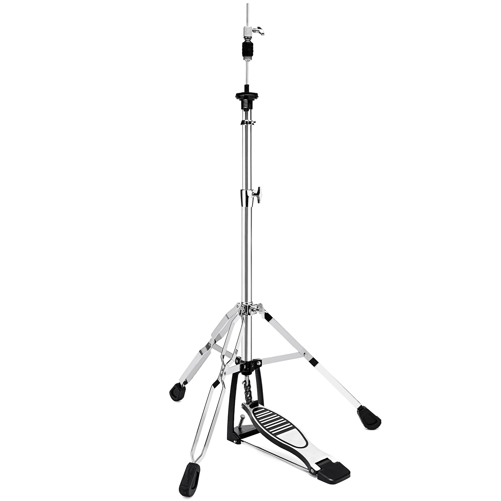 25mm Heavy Duty Hi Hat Stand, Double Braced 3-Leg High Hat Stand