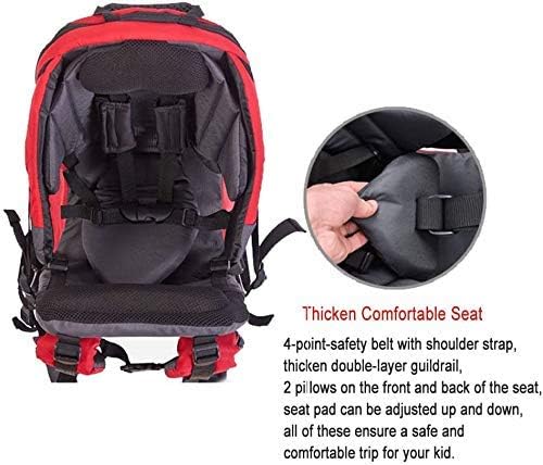 Child Carrier, XTELARY Baby Toddler Hiking Backpack Carrier with Rain Cover Child Kid Sun Canopy Shield, Holds up to 50 Pound