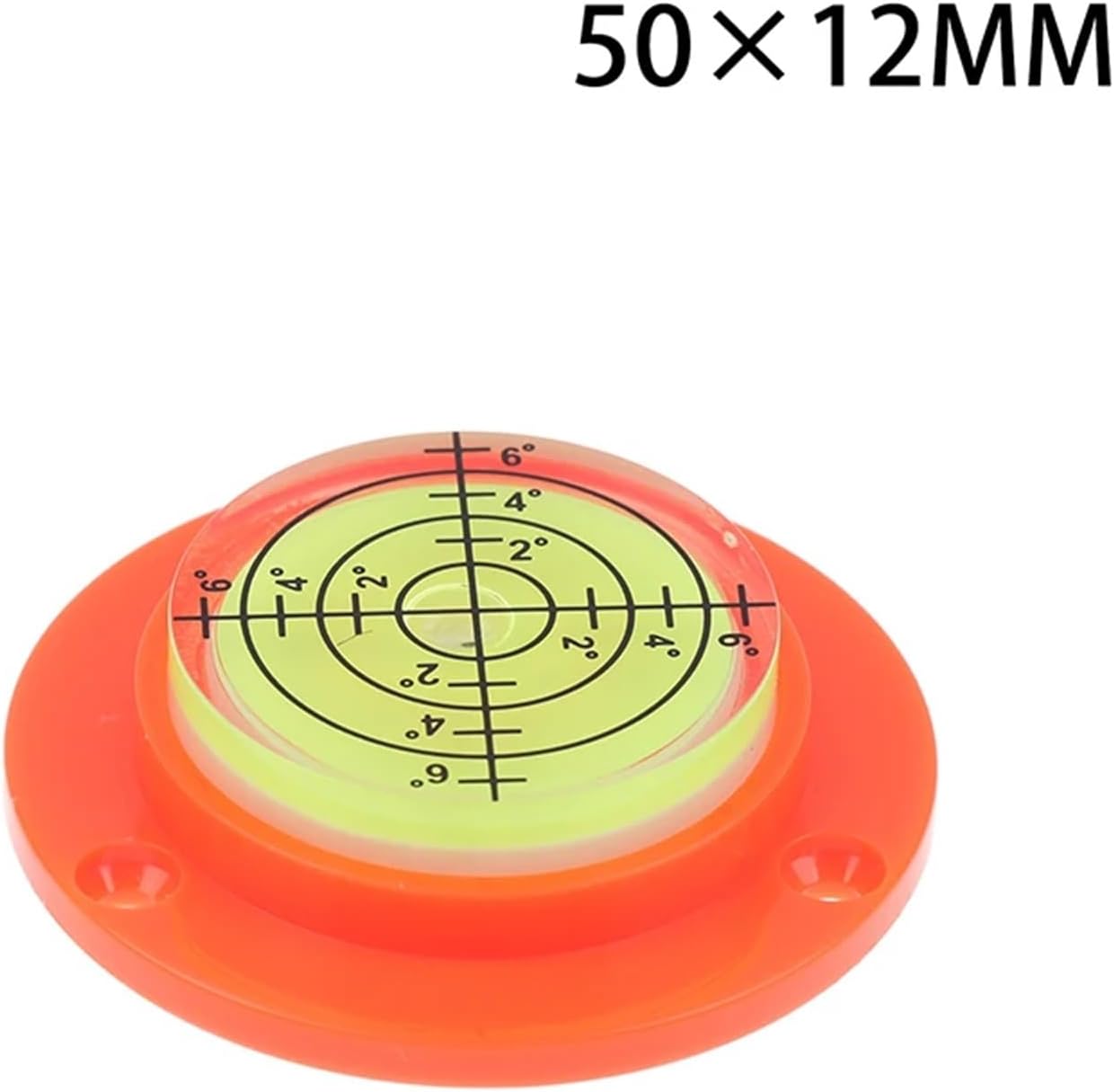 1pc Plastic Round Horizontal Bubble Level High Precision Bubble Level Bulls Eye Horizontal Spirit Level For Desktop Wooden(B4)
