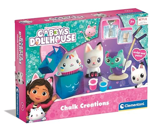 Clementoni Gabby's Dollhouse Chalk Creations-Spiel