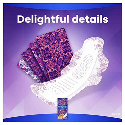 Image of Always Radiant Pads, Size 4, Overnight Absorbency, Scented, 20 Count