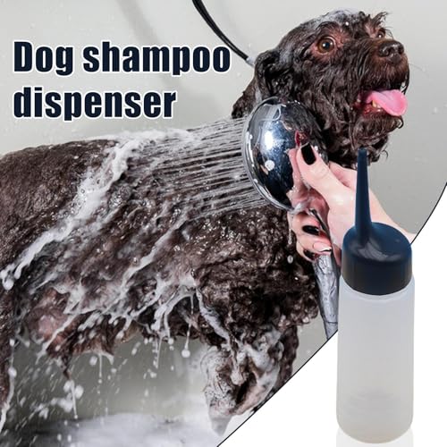 Flasche zum Ausdünnen von Flaschen Donoo Hundeshampoo, 150 ml Flaschen zum Ausdünnen von professionellen Haustier-Shampoos | Nachfüllbarer Haustier-Shampoo-Mixer