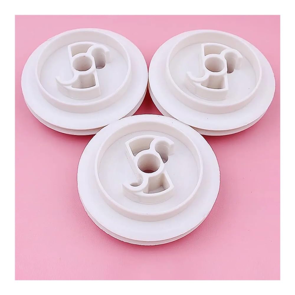 Poulie de lanceur pour tronçonneuse MS260 026 MS240 024 - Lot de 3 pièces de rechange 11251950401