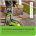 Greenworks Pro Brushless 2300 PSI (SGS Certified) 2.3 GPM Max / 1.2 GPM Electric Pressure Washer (Foldable Handles, Rugged Steel Frame, 25 FT Hose, 35 FT GFCI Power Cord)