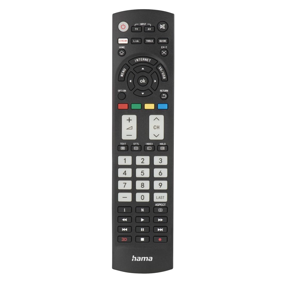 Hama Universal Replacement TV Remote Control For Panasonic