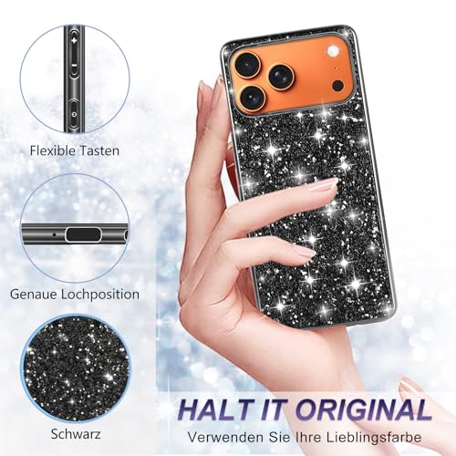 Coque iPhone 17 Pro anti-chocs fine silicone noir contre les rayures