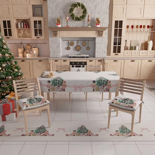 PETTI Artigiani Italiani, Christmas Kitchen Rug, Christmas Kitchen Runner, Non-Slip and Washable Christmas Kitchen Rug - Image 2