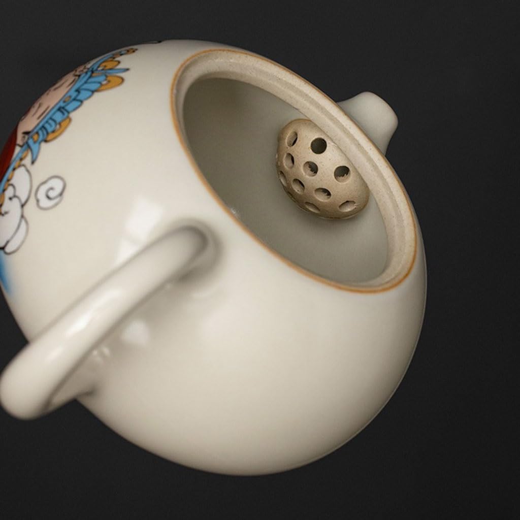 Ceramic Teapot Teapot Household Ceramic Kung Fu Tea Set Exquisite Single Pot Tea Party Teapot With Filter Tea Pot Ceramic